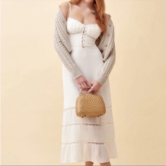 Reformation Dresses & Skirts - NEW Reformation Harvest Dress Ivory Size 12